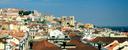 Lisbon rooftops.